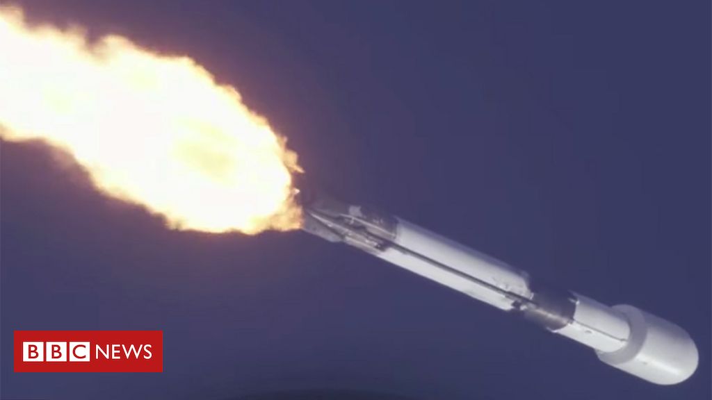 SpaceX: World record number of satellites launched – BBC News, BBC News | World News